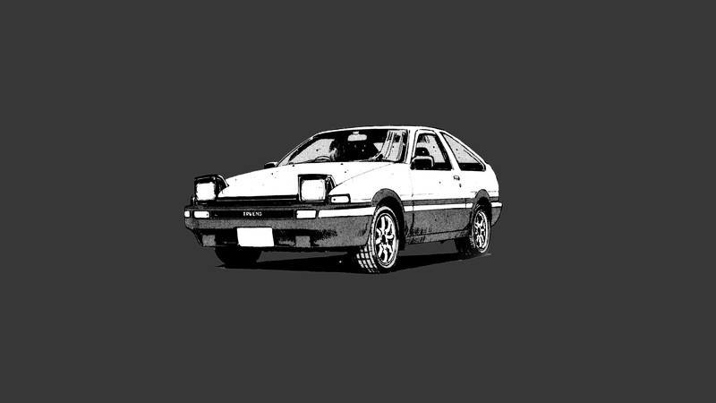 Initial D, Toyota AE86, Toyota Trueno