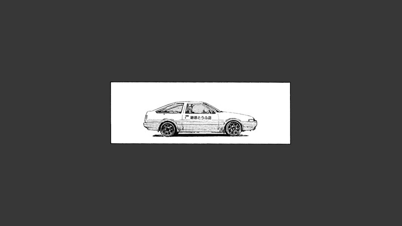 Initial D, Toyota AE86, Toyota Trueno