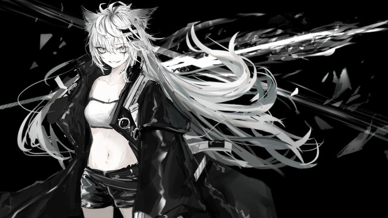 anime girls, long hair, anime, Arknights, Lappland(Arknights)