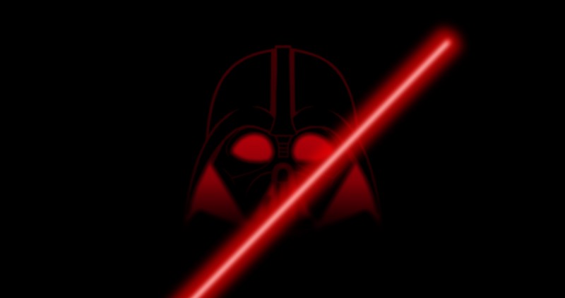 Star Wars, Darth Vader, red, black, simple background, sword, lightsaber, helmet, dark