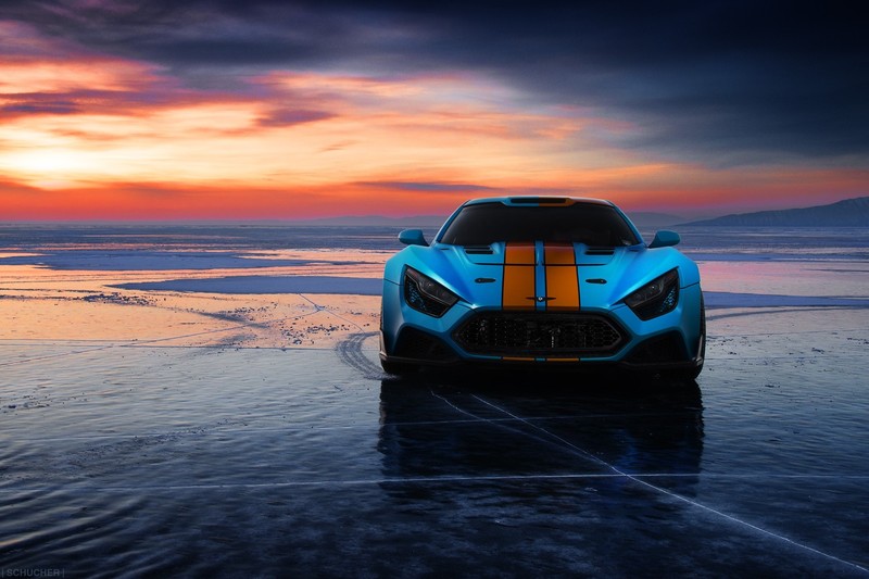 sky, car, Hypercar, vehicle, zenvo