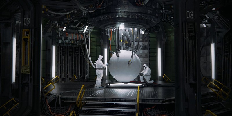 sphere, Clean Room, Clean Room Suit, science fiction