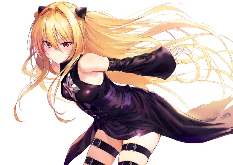anime, anime girls, digital art, artwork, 2D, portrait, To Love-ru, Golden Darkness