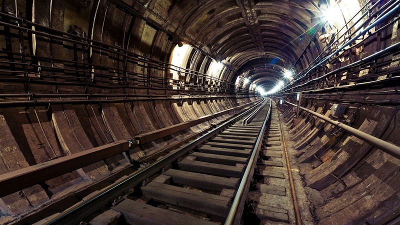 tunnel, railway, underground