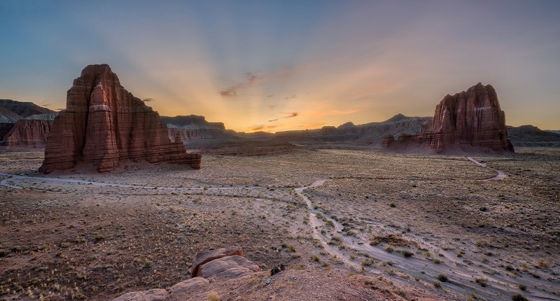 USA, rock, nature, landscape, Utah