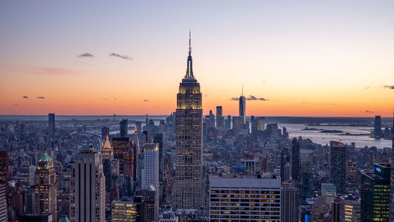 metropolis, cityscape, skyline, buildings, built, 4k