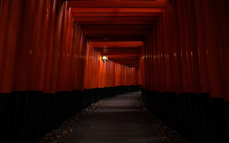 Japan, Kyoto, red, Japanese