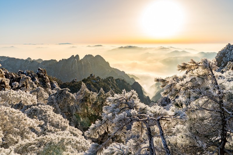 cold, winter, ice, landscape, nature, China