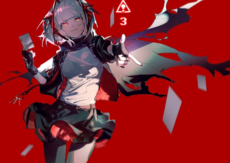 portrait, anime, anime girls, digital art, artwork, 2D, Arknights, W(Arknights)