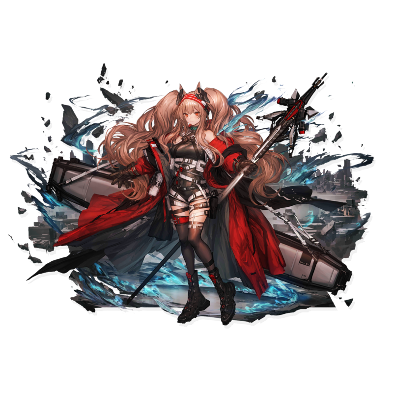 Angelina(Arknights), Arknights, anime, anime girls, tights, belt, wands