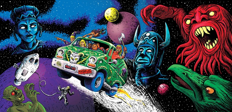 Dungeon Crawl Classics, Roleplaying, Table Top RPG, Van, space, Goodman Games