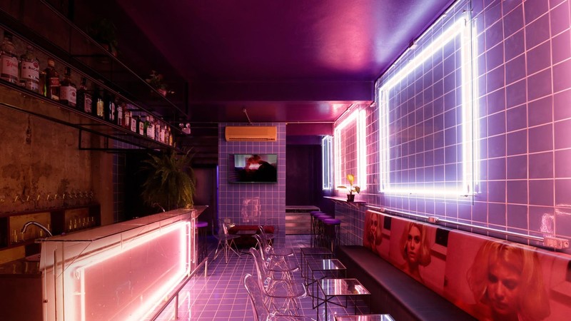 architecture, modern, cyberpunk, futuristic, neon
