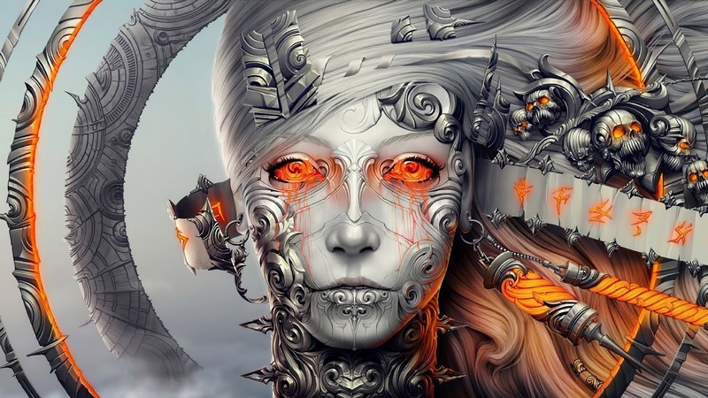 digital art, crying, Planescape: Torment, PC gaming, video game art, fan art, fantasy art, face
