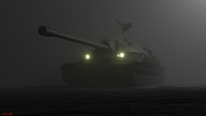 World of Tanks, IS-7, lights, tank