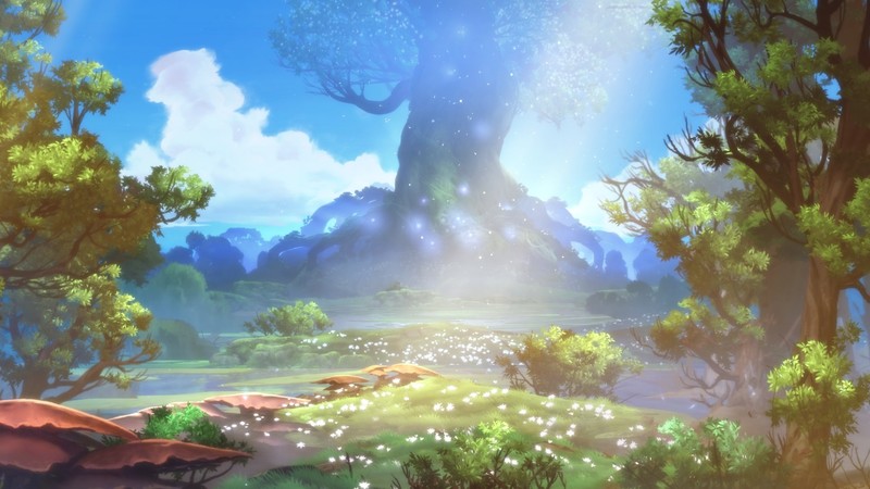 Ori and the Blind Forest, video games, nature, trees, forest