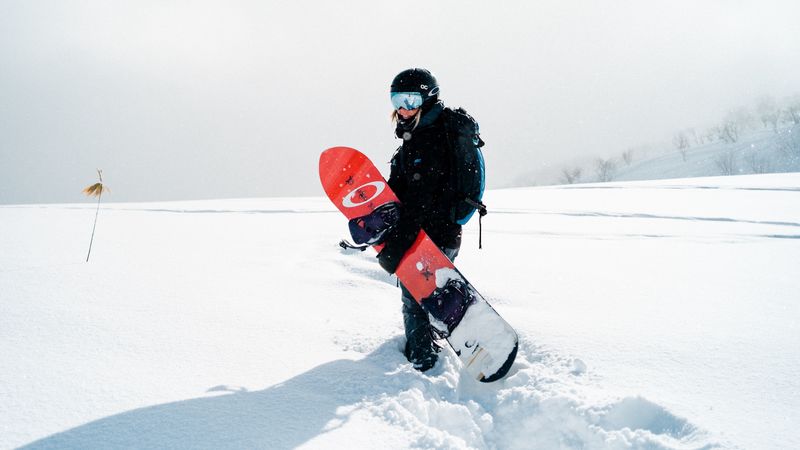 snowboard, girl, snow, snowboarder, board, sports equipment, winter, winter sports, 4k