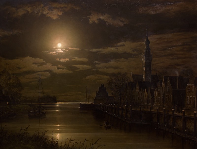 Michael Handt, moonlight, digital art