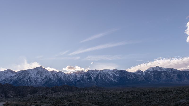 mountains, mountain range, rocky, landscape, outdoors, 4k