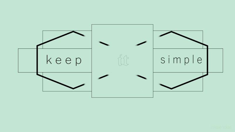 simple, minimalism, geometric figures