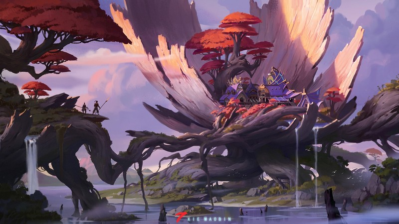 artwork, colorful, fantasy art, ArtStation