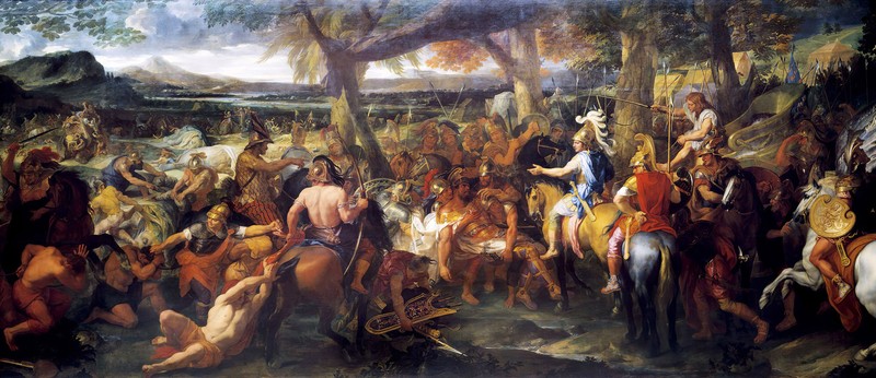 Charles Le Brun, Alexander and Porus, Alexander the Great, Alexander, history
