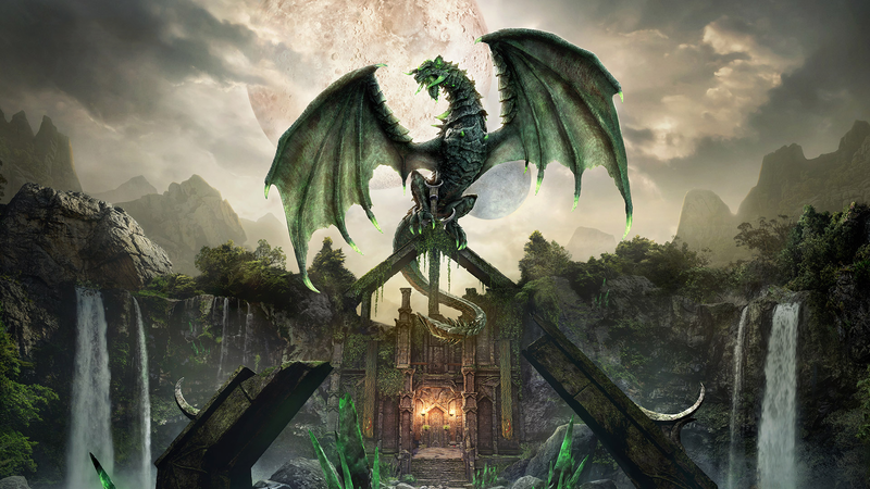 The Elder Scrolls Online, The Elder Scrolls Online: Elseweyr, mmorpg, PC gaming, RPG, dragon