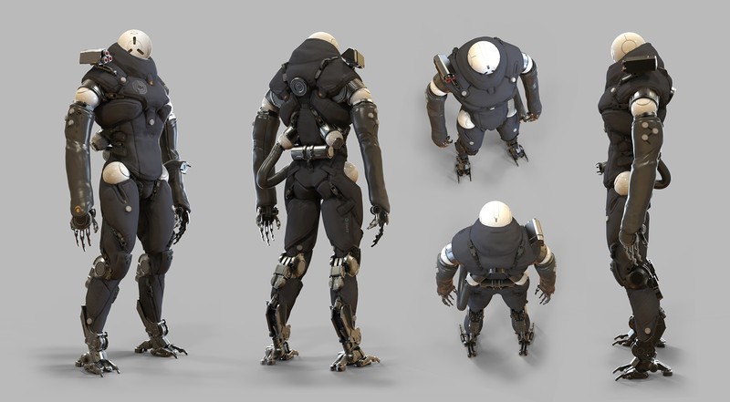futuristic, concept art, digital art, render