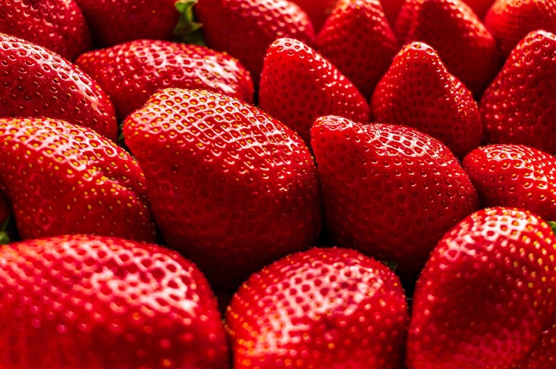 red, strawberries, fruit, food, berries