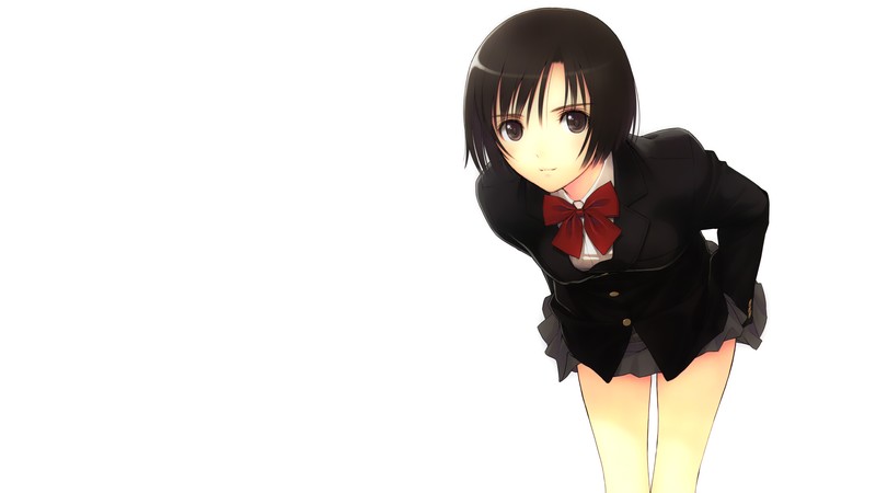 brunette, anime girls, anime
