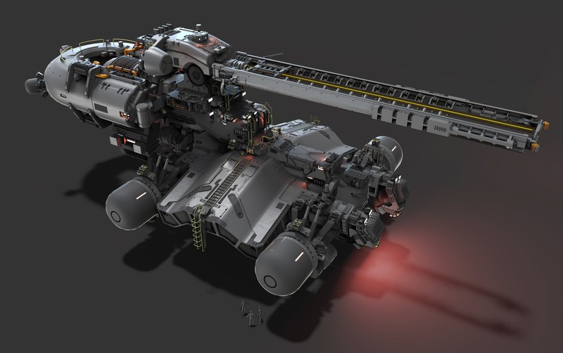 concept art, 3D graphics, science fiction