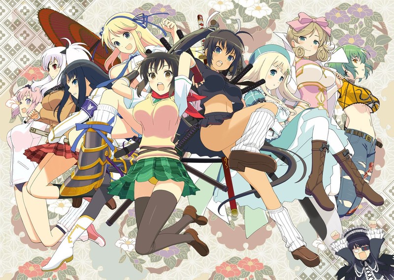 Senran Kagura, Asuka (Senran Kagura), Ikaruga, Homura (Senran Kagura), anime
