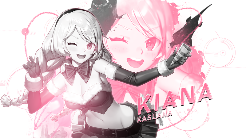 Kiana Kaslana, Honkai Impact 3rd, anime, anime girls