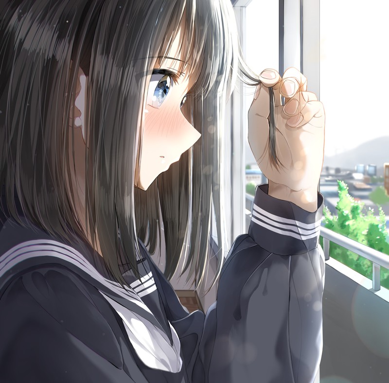 anime, anime girls, digital art, artwork, 2D, portrait display, vertical