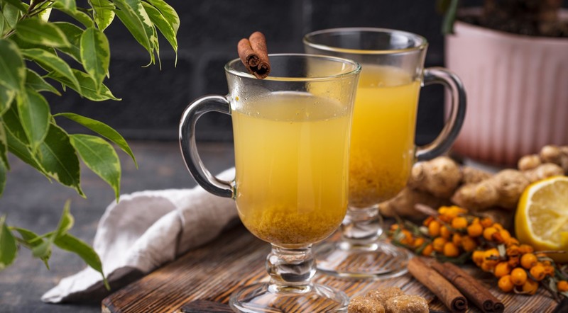 drinking glass, still life, food, cinnamon, lemons, cutting board