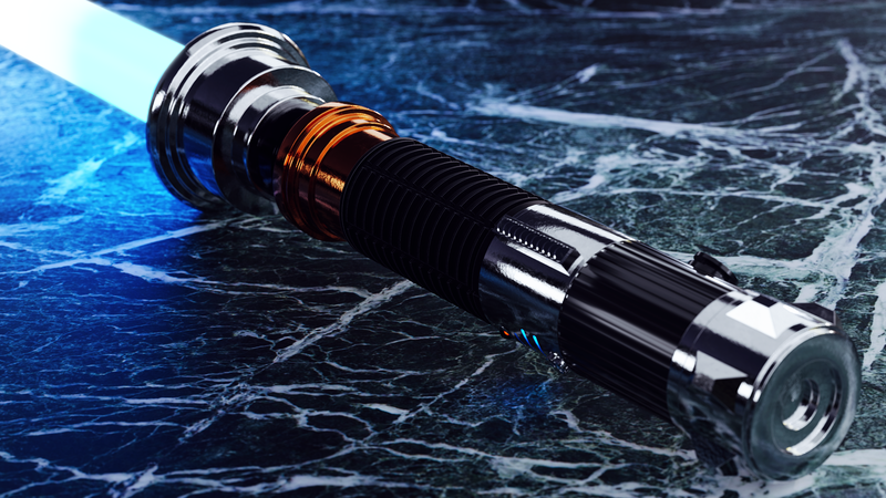 CG, digital art, digital, lightsaber, Star Wars, laser saber