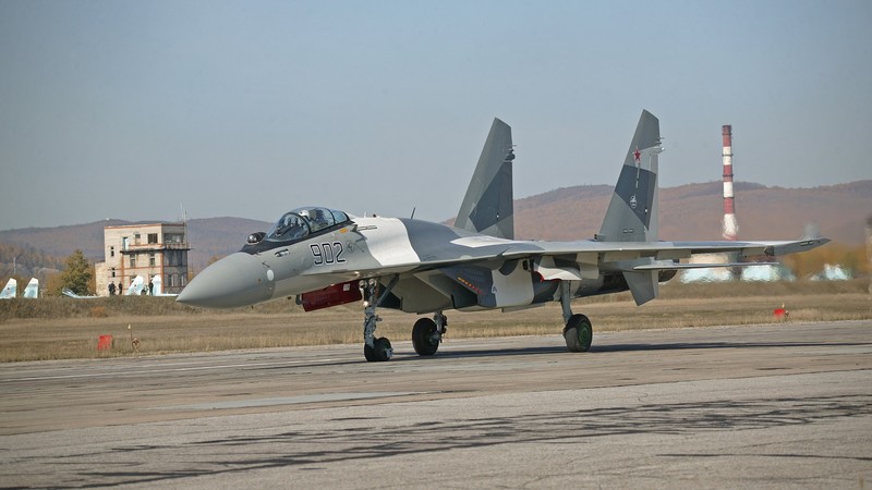 aircraft, airplane, Russia, Sukhoi Su-35