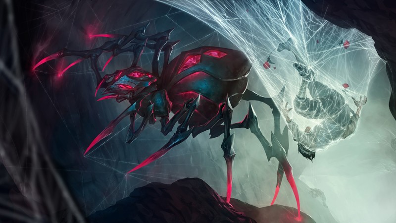 Legends of Runeterra, League of Legends, spider, fantasy art, PC gaming