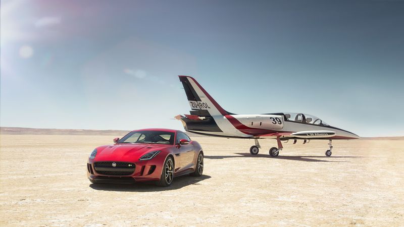 jaguar f-type r, jaguar, car, sportscar, red, 4k