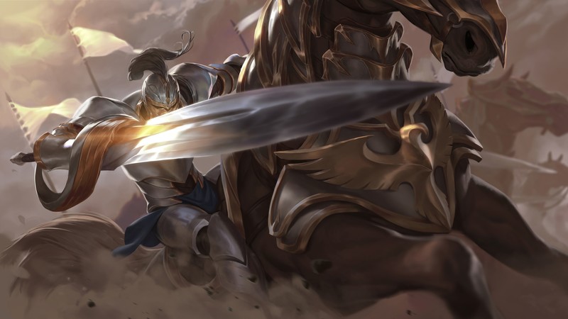 Runeterra, League of Legends, Legends of Runeterra, horse riding, Knights