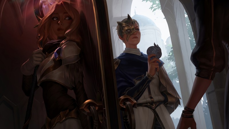 Legends of Runeterra, League of Legends, PC gaming, fantasy art, Lux (League of Legends)
