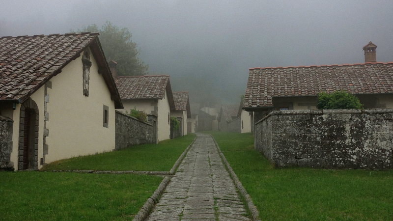 monastery, mist, outdoors, Camaldoli