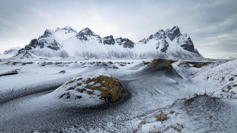 Iceland, nature, cold, landscape, winter