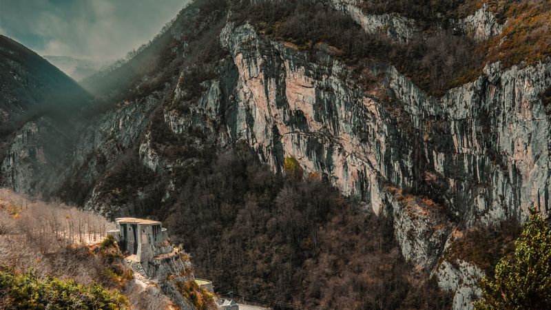 mountains, road, peaks, landscape, france, 4k