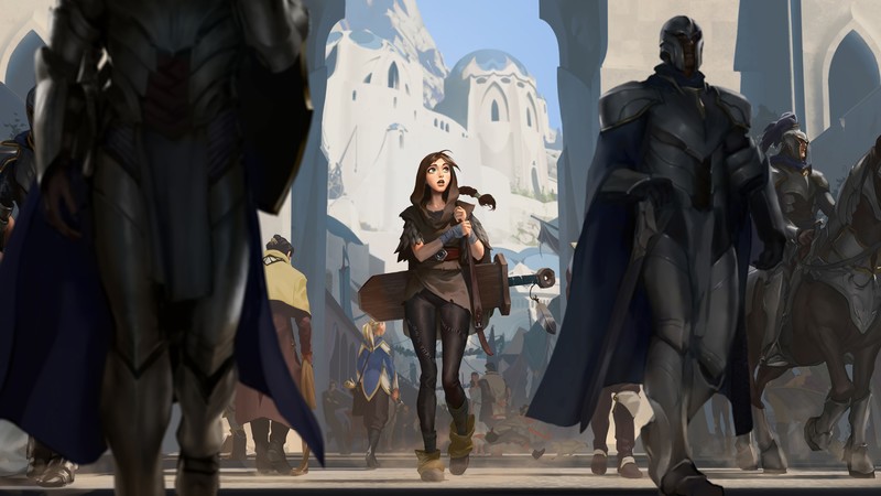 League of Legends, Legends of Runeterra, fantasy girl, fantasy art, Cithria of Cloudfield (Legends of Runeterra)