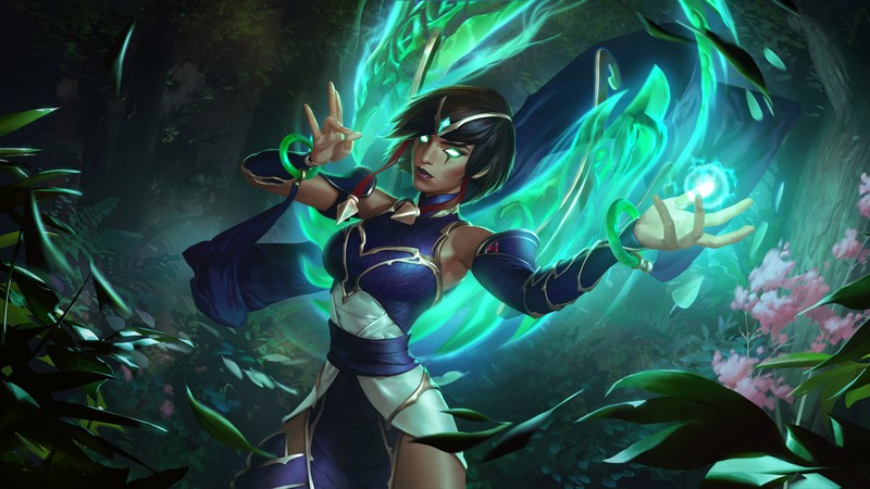 League of Legends, Legends of Runeterra, Karma (League of Legends), anime