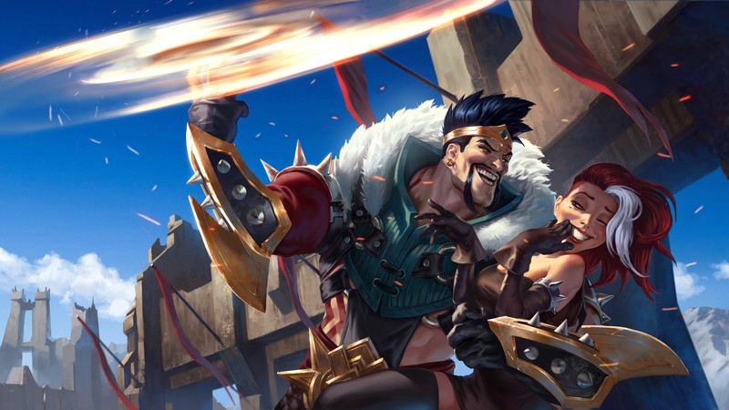 League of Legends, Legends of Runeterra, PC gaming, fantasy art, Draven