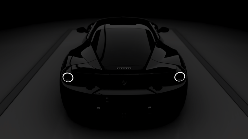 Forza Horizon 4, XboxOneX, video games, car, Ferrari, dark