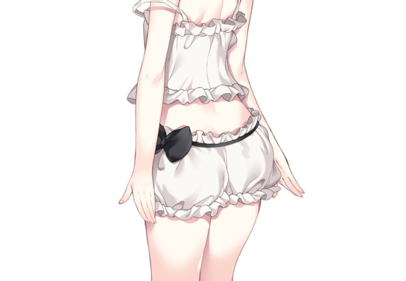 bloomers, bow, loli, white, anime