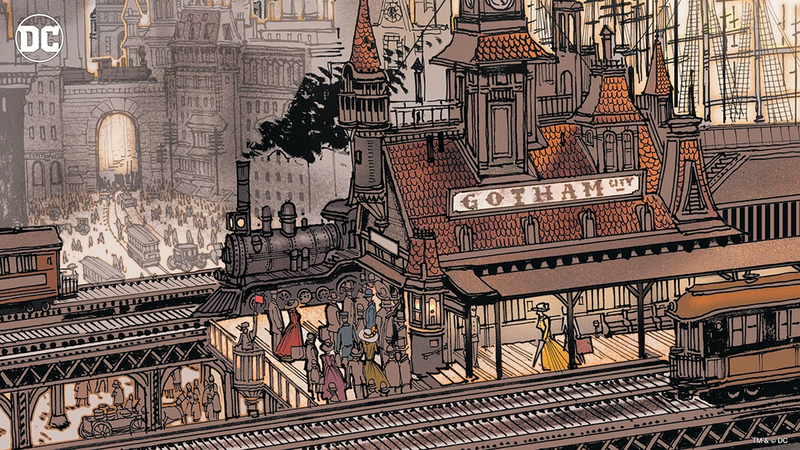 DC Comics, Gotham City, watermarked