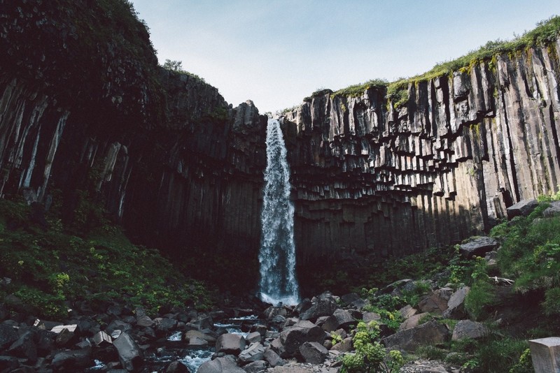 nature, outdoors, landscape, mountains, waterfall, Iceland, Scandinavia
